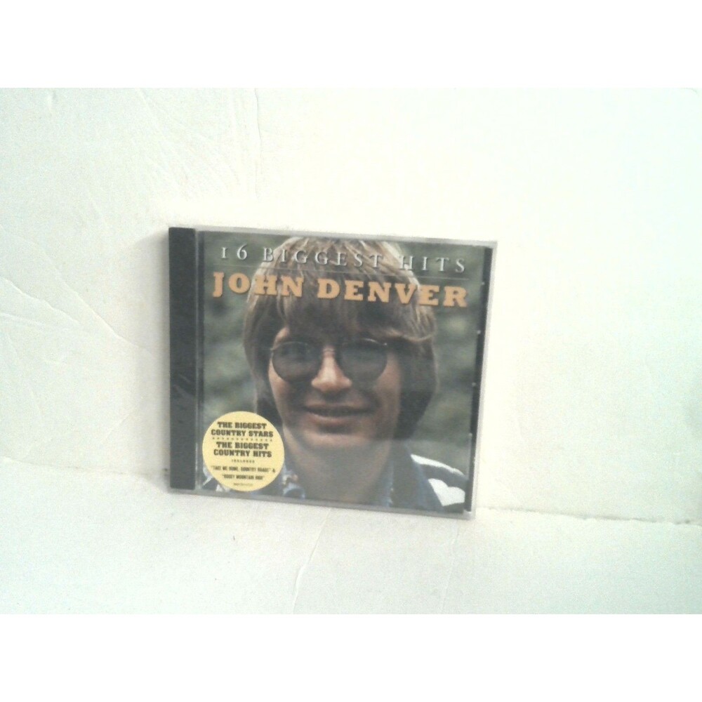 John Denver 16 Biggest Hits CD Sealed 2010 RCA Records Sony Music W/Hype